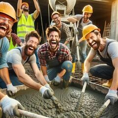 10月24日(金曜日)日給25000円経験者栃木県小山市塩沢で土間工事の現場スタッフを募集しています！の画像