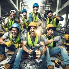 10月24日(金曜日)日給25000円経験者栃木県小山市塩沢で土間工事の現場スタッフを募集しています！の画像