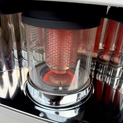 札幌市内配送可 燃焼確認済み 美品 21年製 コロナ FF式輻射床暖ストーブ UH-F7021PR 木造18畳/コンクリート29畳の画像