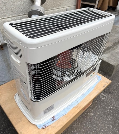 札幌市内配送可 燃焼確認済み 美品 21年製 コロナ FF式輻射床暖ストーブ UH-F7021PR 木造18畳/コンクリート29畳