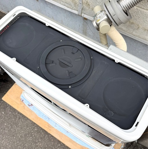 札幌市内配送可 燃焼確認済み 美品 21年製 コロナ FF式輻射床暖ストーブ UH-F7021PR 木造18畳/コンクリート29畳