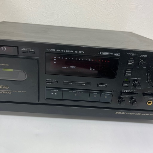 【Victor】 STEREO CASSETTE DECK TD-V931  ビクター　ステレオカセットデッキ