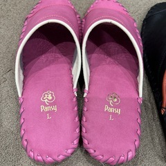 pansy ルームシューズ 男女セット Lサイズの画像