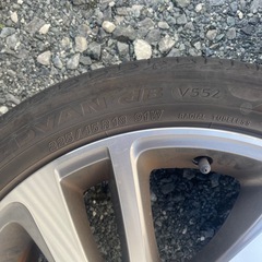  スバル純正 VM4 VMG レヴォーグ 18インチ 7.5J +55 5穴 PCD114.3 ホイール 225/45R18の画像