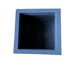 植木鉢　キューブ型の画像