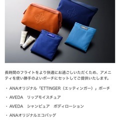 ANA アメニティの画像