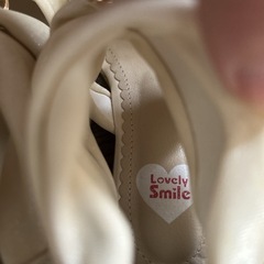 バースデイ　Lovely Smile  ガールズ　サンダル　20.0cm 　ベージュの画像