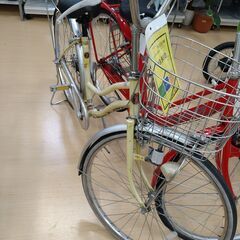 リユースのサカイ浦和店 【F148】ON15 26インチ軽快自転車 ダイナモ ホワイトの画像