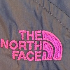THE NORTH FACE ノースフェイス　US規格　中綿フルジップジャケット　〜150cm 位　ロゴ刺繍の画像