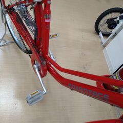 リユースのサカイ浦和店 【F149】ON15 26インチ軽快自転車 ダイナモ レッドの画像