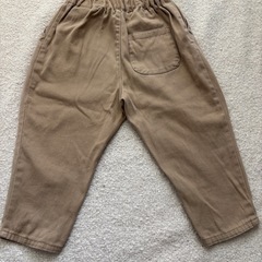 ベージュ　パンツ　90の画像