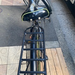 カラーズ　シティサイクル　黒　自転車　26インチの画像