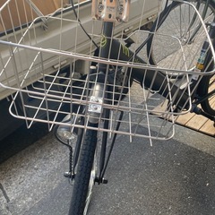 カラーズ　シティサイクル　黒　自転車　26インチの画像
