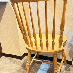ウッドチェアの画像