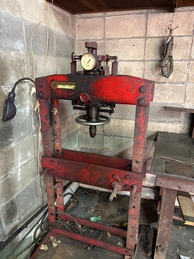をくだ屋技研　プレス機　ジャンク品