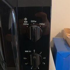 電子レンジ　直接現金渡し1000円の画像
