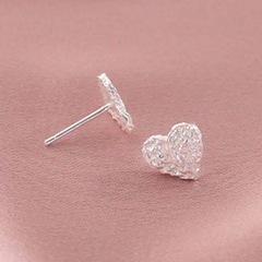 ハート スタッド ピアスの画像