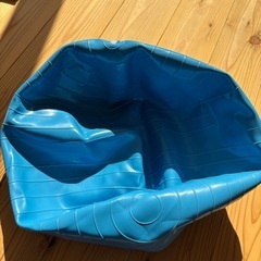 バランスボール　水色の画像