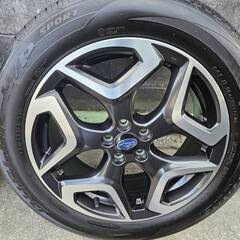 スバルXV　タイヤ/ホイールセット美品の画像