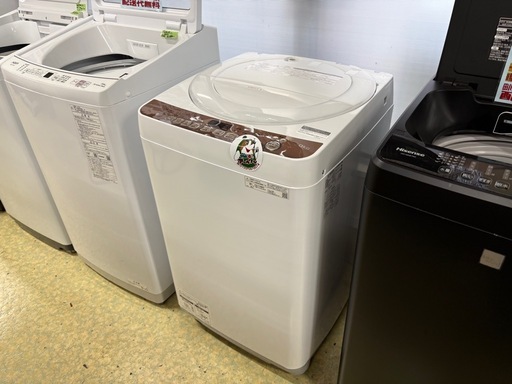 ?【キレイ目!洗濯機】入荷！シャープ 7kg 2020年製【洗濯機･冷蔵庫 高価買取アールワン田川】