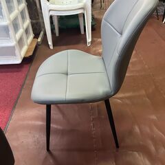 未使用品‼　萩原　ダイニングチェア　グレーの画像