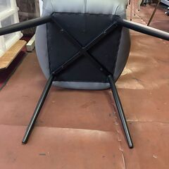 未使用品‼　萩原　ダイニングチェア　グレーの画像