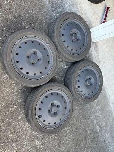 ネイキッド純正アルミ　14インチ　ホイール