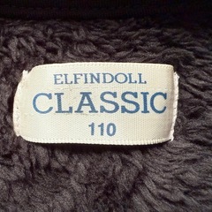 西松屋 ELFINDOLL ボア フリースジャケット 110cmの画像