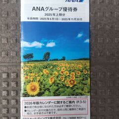 出品中!! ANA全日空株主優待券2枚セット◆2026.11.30迄の画像