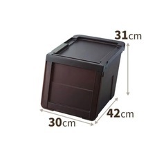 収納ボックス　(小)2個セットの画像