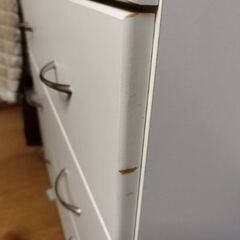 タンス　ホワイトの画像