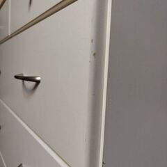 タンス　ホワイトの画像