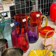 ★キレイ★⭐︎一点¥1200〜¥200⭐︎・琉球ガラス ・ガラス製グラス・お皿・ジョッキなどなど！※商品の状態やサイズ、個別の値段等は現物にてご確認ください。の画像