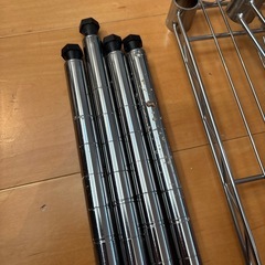 スチールラック幅74㎝×奥行34㎝×高さ90㎝の画像