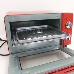 山善 オーブントースター JNB-D1000-RE 1000W **102306SOの画像