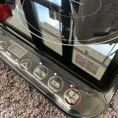 美原店 未使用品 YAMAZEN 卓上型 IH調理器 KS-IH22S-BK 2025年製 山善 1口 IH　クッキングヒーターの画像