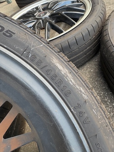 軽自動車　16インチ　アルミホイール