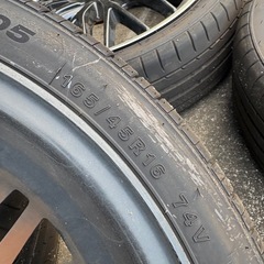 軽自動車　16インチ　アルミホイールの画像