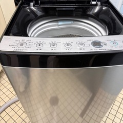 2025年　ハイアール　洗濯機　5.5kg オシャレの画像