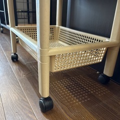 【キャスター付きワゴン】【在庫3点】クリーニング済み【管理番号12310】町の画像