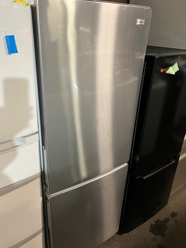 I 2510-554 Haier ノンフロン冷凍冷蔵庫JR-NF173B 2021年製 全定格内容積173L 動作確認済み キズ 汚れあり