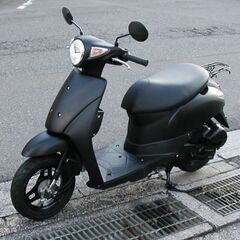 スズキ レッツ・４サイクル・ＣＡ4AA 艶消しブラック 超美品 中古、（近場の場合何県何市まで分かれば格安でのお届けも有ります）の画像