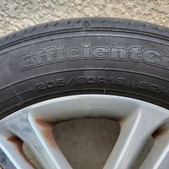 ステップワゴン  スパーダ 純正 アルミ ホイール 16インチ 16X6J+50・205/60R16 ×4本の画像