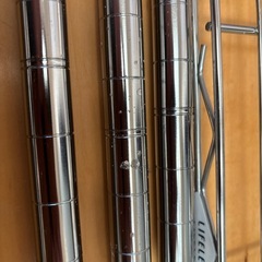 スチールラック幅74㎝×奥行34㎝×高さ90㎝の画像