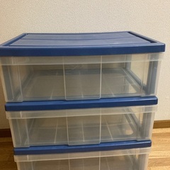 収納ケース2セットの画像