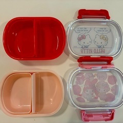 【無料】サンリオのお弁当箱セットの画像