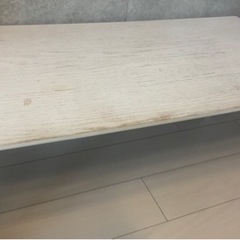 ローテーブル　白の画像