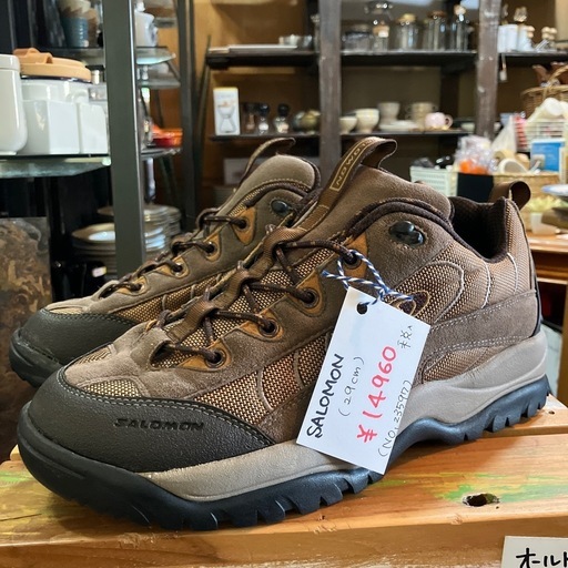 SALOMON ローカットスニーカー　29cm  アウトドア　美品