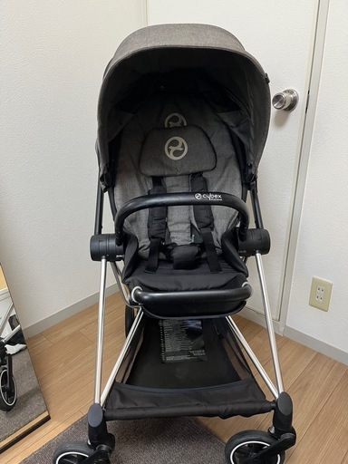 【決まりました】ベビーカー ミオス サイベックス ブラック グレー