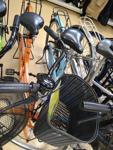 リユースのサカイ浦和店 【F151】ON15 26インチ軽快自転車 ダイナモ オレンジ